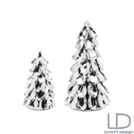 Kép 2/2 - Juno ezüst fenyőfa dísz - 33 cm