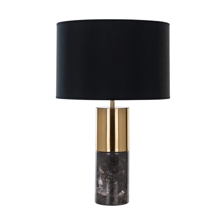 Nyo arany-fekete márvány asztali lámpa - 63 cm