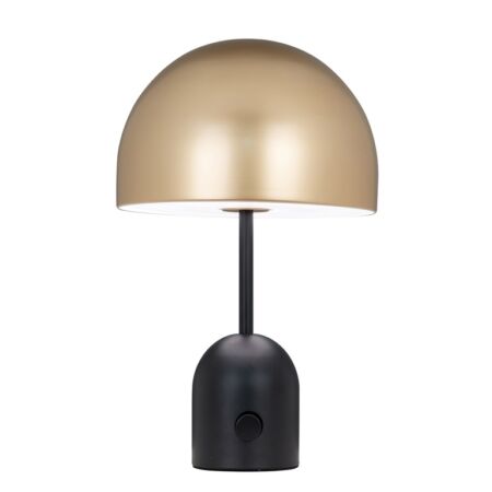 Alicia arany-fekete asztali lámpa - 46 cm