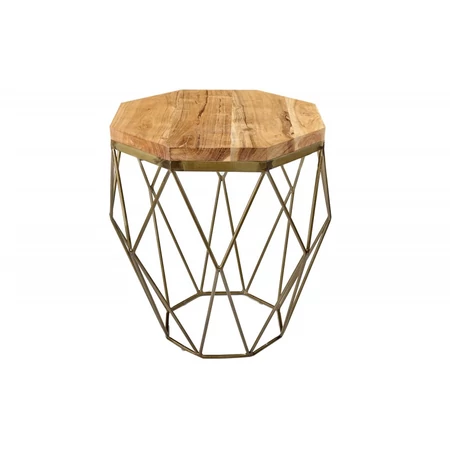 Marmor dohányzóasztal akácfa