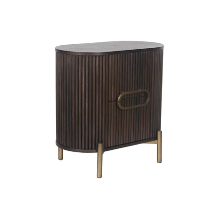 Luxor ovális szekrény tárolóval - 60 cm