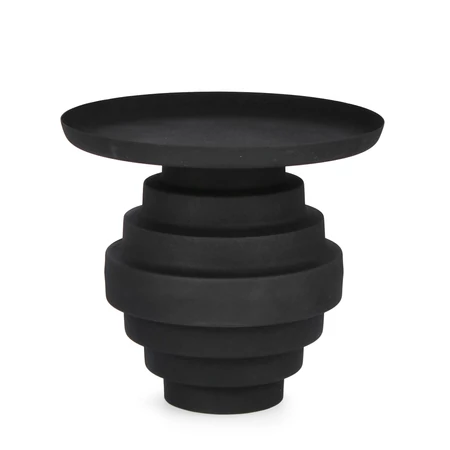 AMBA fekete dohányzóasztal - 40 cm