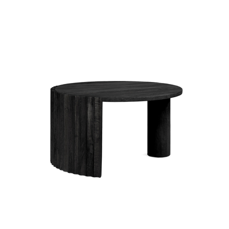 Orissa dohányzóasztal fekete színben 80x45 cm