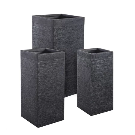 GRAFFITI kültéri 3 db-os kocka kaspószett - beton