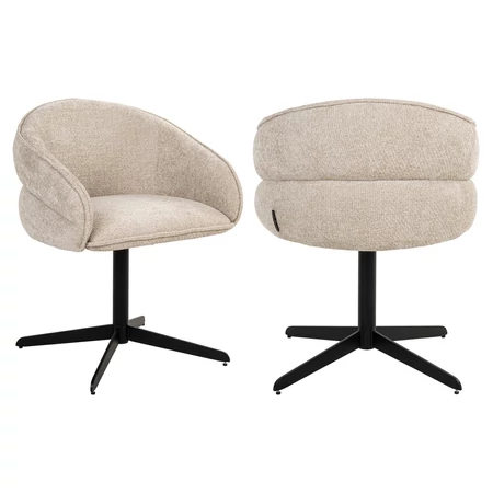 Angelina krém forgó étkezőszék