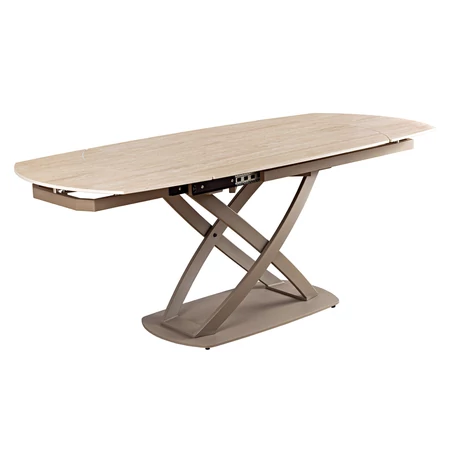 INCEPTION ovális, kihúzható étkezőasztal (130–190 cm)