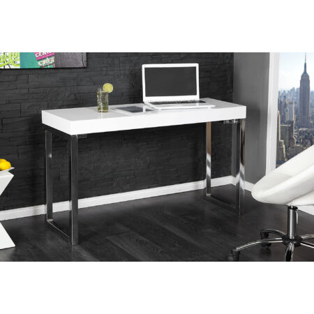 SEATTLE dolgozóasztal - fehér 120x40 cm