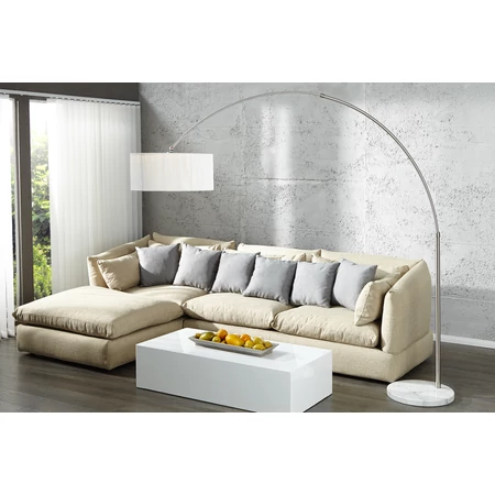 ELLE állólámpa - fehér márványtalppal