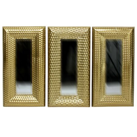 "Tinge gold" tükör - 40x80 cm (1 db)