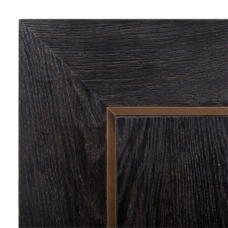 Hunter bronz - fekete asztal - 190 cm