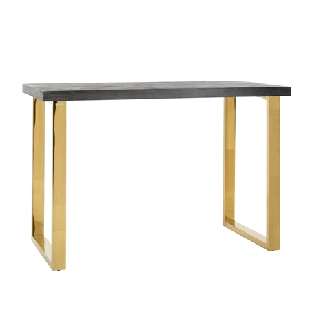 Blackbone arany - fekete bárasztal - 160 cm
