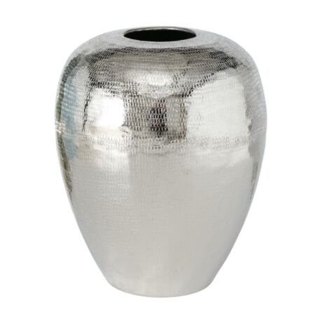 Passia ezüst mintás váza - 21 cm