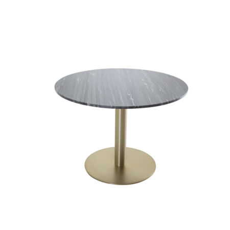 Estelle prémium étkezőasztal - 106 cm - arany