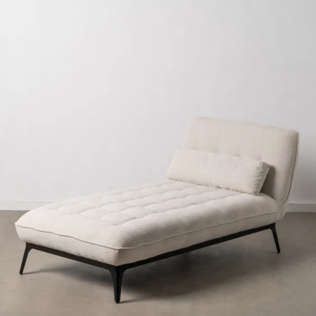 Chaise bézs kanapéágy - 172 cm	