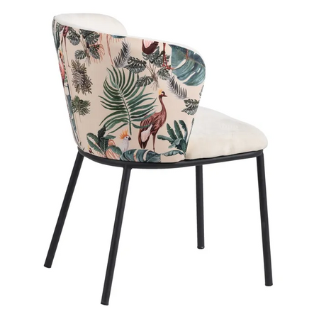 Alhambra bézs mintás szék - 77 cm