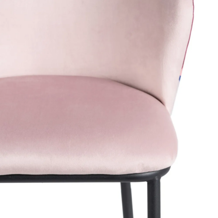 Alhambra rózsaszín mintás szék - 77 cm