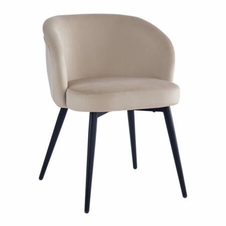 Zara bársony szék - taupe