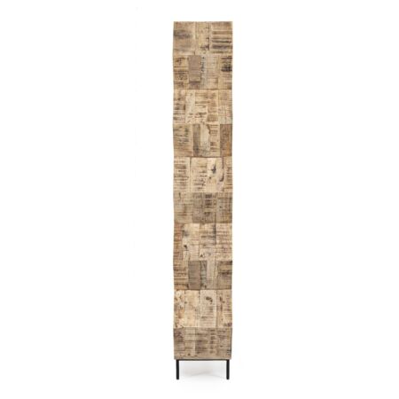 WAHIDA fa könyvespolc - 186 cm