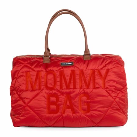 Mommy Bag táska piros pufi
