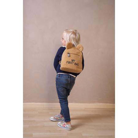 My First Bag gyermek hátizsák bézs macis