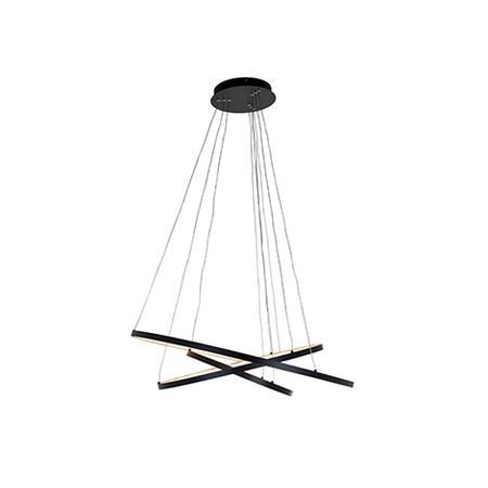 Amira fekete függőlámpa - 110 cm