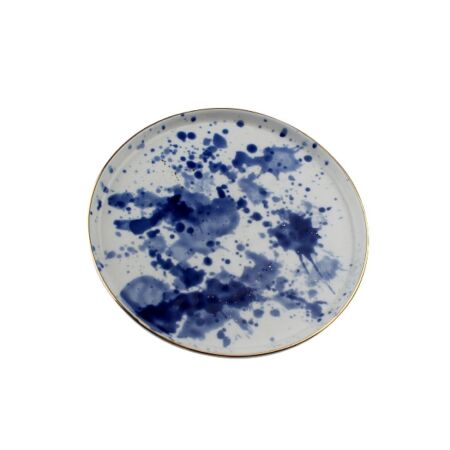 MARINE porcelán desszert tál - 22 cm