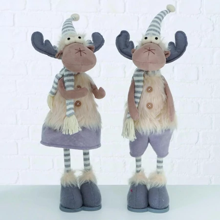 Prancer Plüss Rénszarvas párban - 58 cm - 2 db