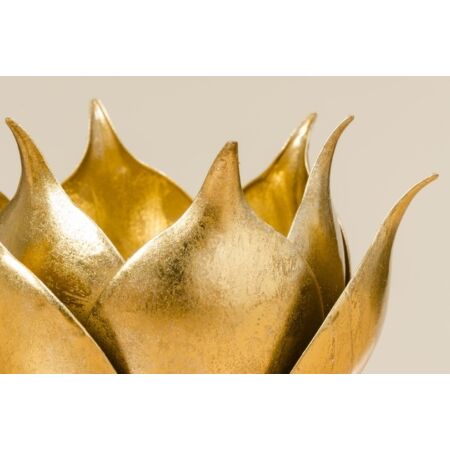 Arany Waterlily Mécses- nagy