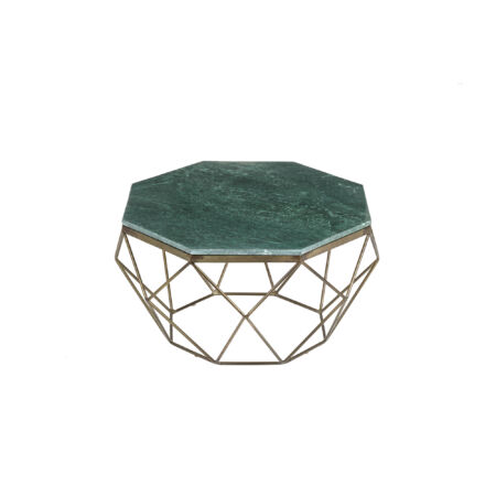 Marmor márvány dohányzóasztal zöld