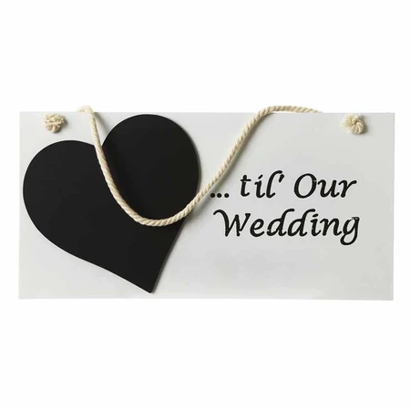 Esküvői Dísz "Days Til Our Wedding"