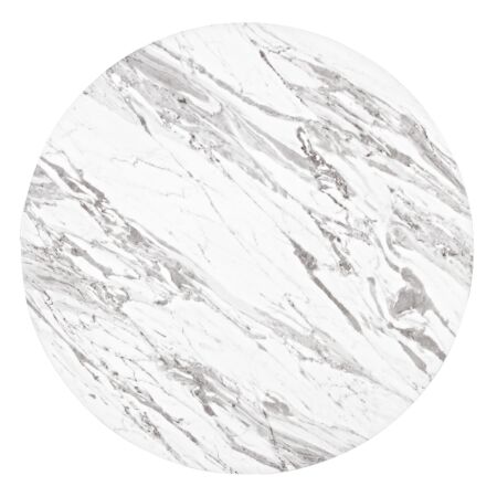 Marble étkezőasztal márvány hatású asztallappal - 110x75 cm