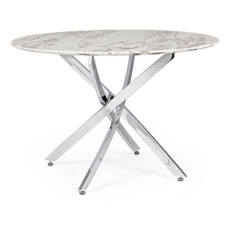 Marble étkezőasztal márvány asztallappal - 110x75 cm
