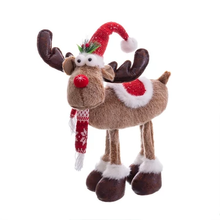 &quot;Helga &quot; Plüss Rénszarvas állítható lábakkal - 60 cm